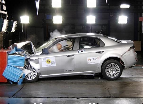 Alfa 159: Fünf Sterne im Euro NCAP Crashtest